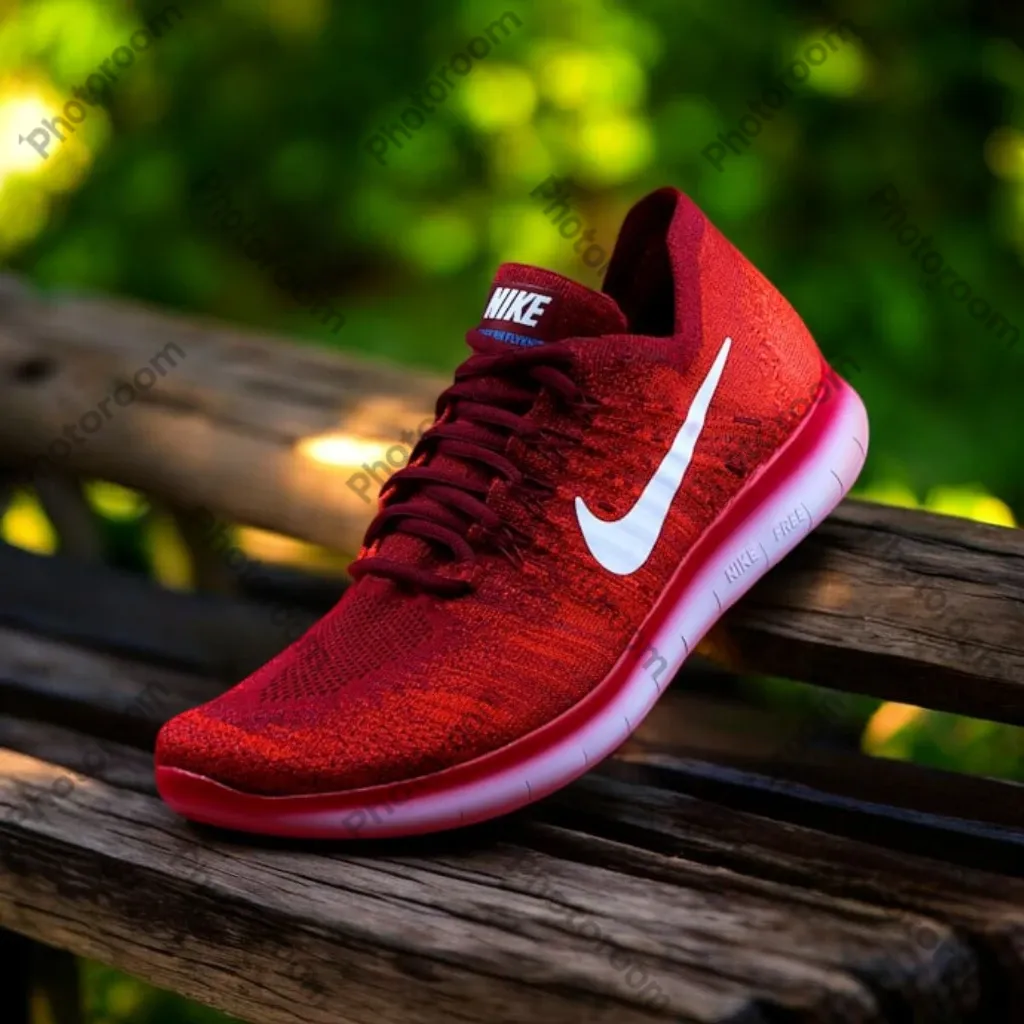 Original product photo — sneaker on outdoor background before Photoroom